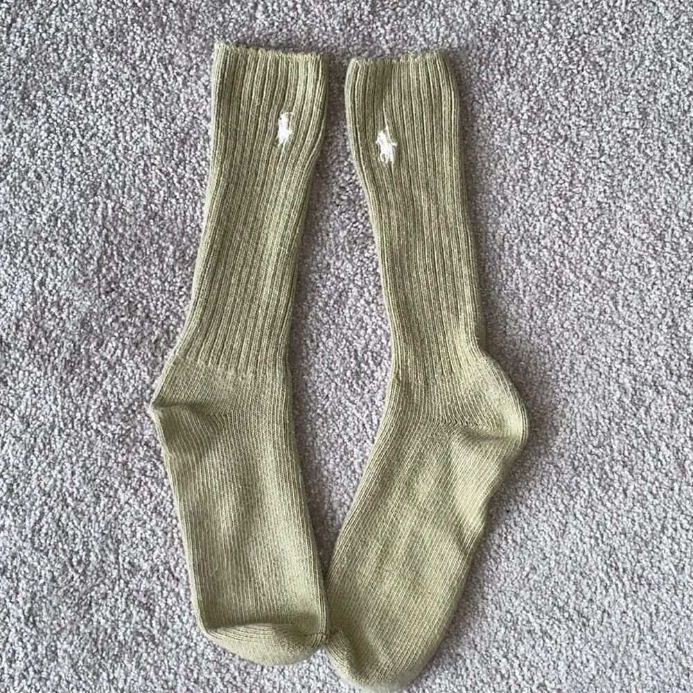 Ralph Lauren Polo Sage Logo Socks!